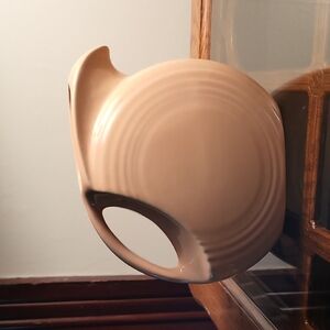 Fiestaware APRICOT LARGE Disk Pitcher